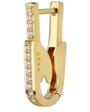 Eera 18K Diamond Pin Earring - Metallic