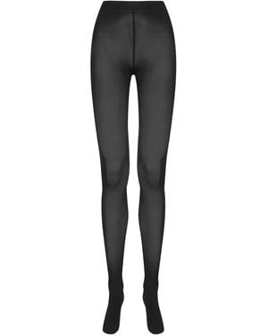 Maison Close Infinite Line Tights - Black