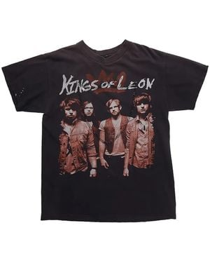 HTC Studded Graphic-Print T-Shirt - Black