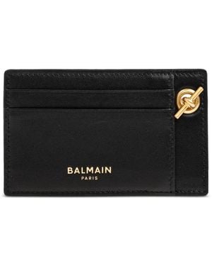 Balmain Chain-Link Cardholder - Black