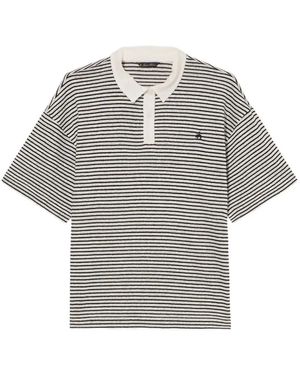 Brooks Brothers Linen-Cotton Polo Shirt - Grey