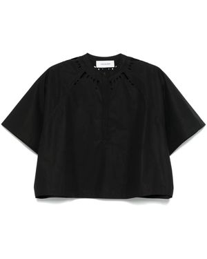 Yves Salomon Camicia - Nero