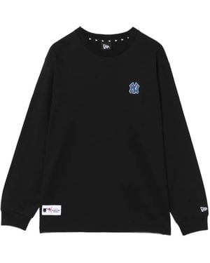 KTZ Logo-Print Long-Sleeved T-Shirt - Black