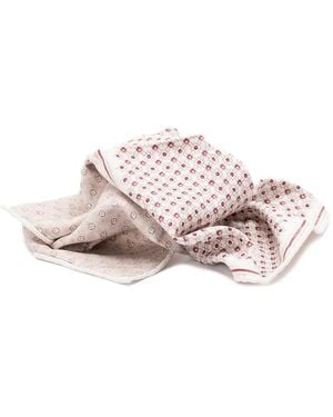 Brunello Cucinelli Patterned Scarf - Pink