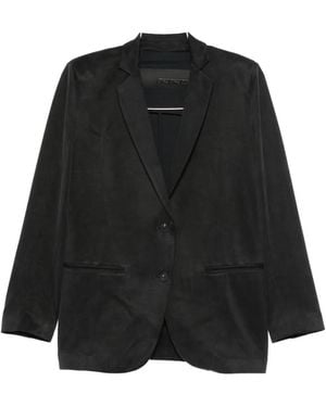 Rrd Single-Breasted Blazer - Black