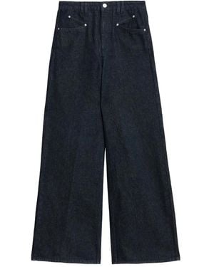 Isabel Marant Lemony Wide-Leg Pants - Blue