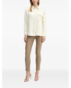 Silvian Heach Divon Pocket Shirt - White