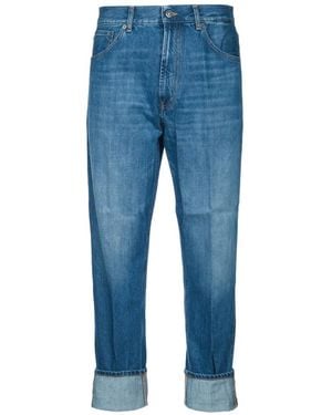 Dondup Paco Cuffed Jeans - Blue