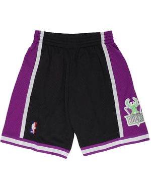 Mitchell & Ness Nba Milwaukee Bucks 2000 Swingman ショートパンツ - ブラック