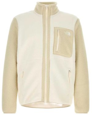 The North Face Yumiori Paneled Fleece Full-Zip Jacket - White
