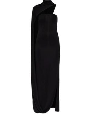 Cult Gaia Corsica Gown Maxi Dress - Black