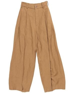 Uma Wang Pleated Pants - White