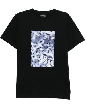 agnès b. X Creepy Mouse Graphic-Print T-Shirt - Black