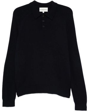 Eric Bompard Polo A Maniche Lunghe - Nero