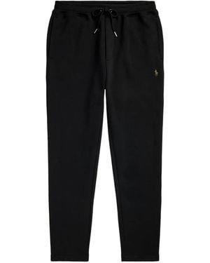 Polo Ralph Lauren Double-Knit Logo Pants - Black