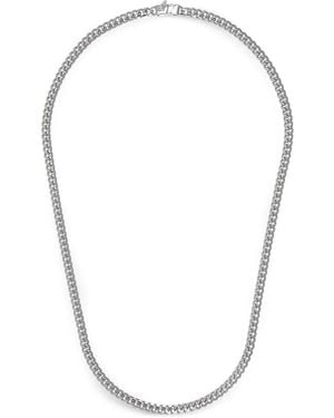Desmo Collar De Cadena Barbada S Bombe - Blanco
