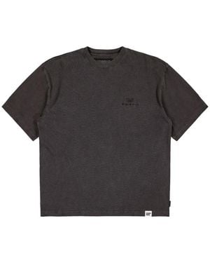 Neighborhood T-Shirt mit Rundhalsausschnitt - Schwarz