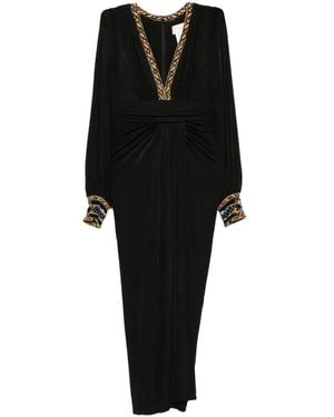 CAMILLA Ottoman Elegance Dress - Black