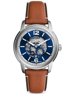 Fossil Heritage Armbanduhr 43Mm - Blau