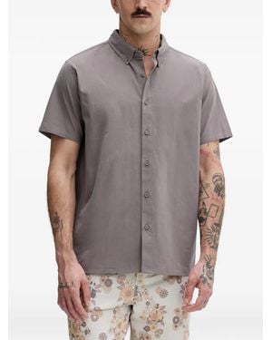 Hurley Camisa Con Botones - Gris