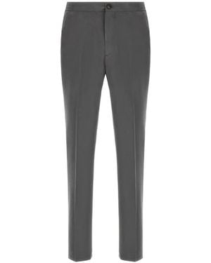 Pal Zileri Pantalon À Design Plissé - Grey