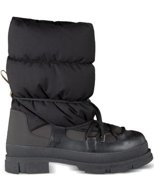 Moorer Arly-Pu3 Padded Lace-Up Boots - Black
