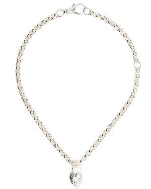 Alighieri Teh Amour Rolo-Chain Necklace - Metallic