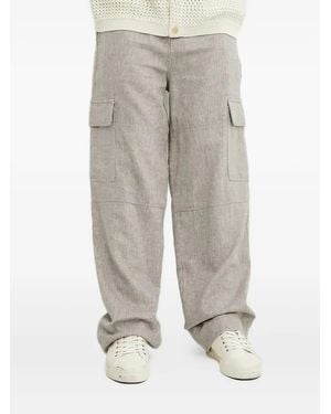 IRO Cargo-Pocket Pants - Gray
