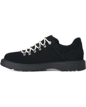 UGG Birch Hiker Chukka Lace-Up Sneakers - Black
