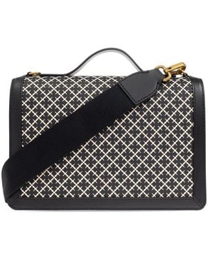 By Malene Birger Loenna ジオメトリックパターン ハンドバッグ - ブラック
