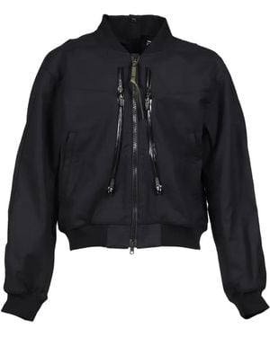 ACRONYM Ripsmoleskin Vehicular Multi-Zip Bomber Jacket - Blue