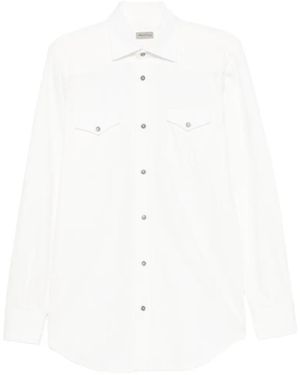 Sartorio Napoli Texas Buttoned Shirt - White