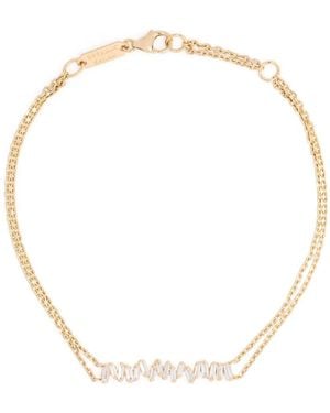 Suzanne Kalan 18Kt Diamond Bar Bracelet - White