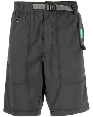 Chocoolate Bermuda Con Logo - Grigio