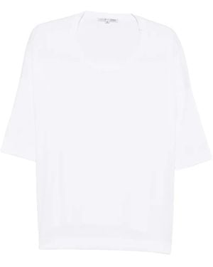 Shirt C-zero T-Shirt Con Maniche A 3/4 - Bianco
