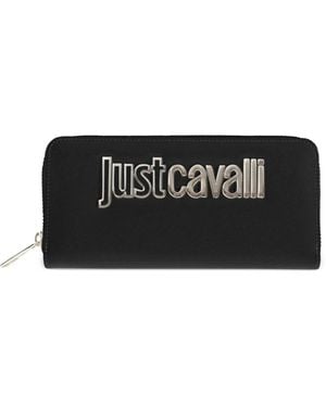 Just Cavalli Portafoglio Con Stampa - Nero