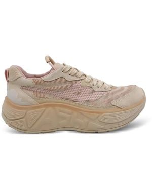 Ash Eagle Round Toe Sneakers - Natural