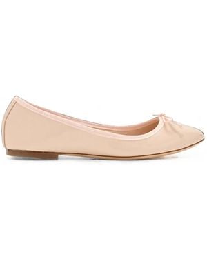 House Of Ballerinas Charlotte Patent Leather Ballet Flats - Pink