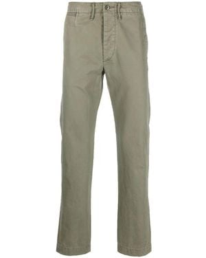 RRL Officer's Cotton-Twill Trousers - Grey