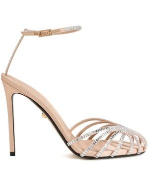 ALEVI 110Mm Penelope Kim Heeled Sandals - White