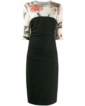 Off-White c/o Virgil Abloh Two-layer Midi Dress - Black