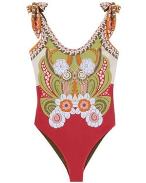La DoubleJ Maillot De Bain Réversible Pammy Placée - Red