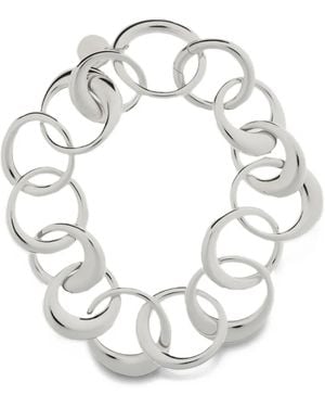 LIE STUDIO Laura Interlocking Bracelet - White