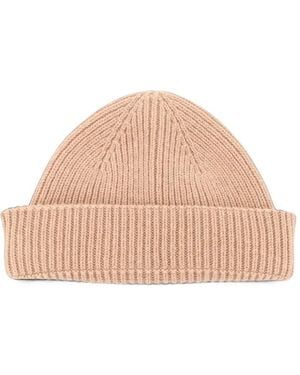 Amaranto Gerippte Beanie - Natur