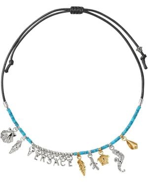 Versace Icons De La Mer ビーズ ネックレス - メタリック