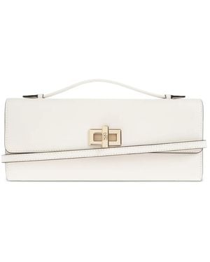 Furla Clara Clutch Bag - Natural