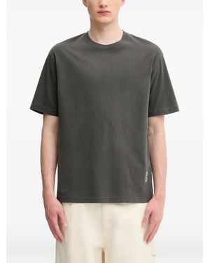 Samsøe & Samsøe Saswirl Cotton T-Shirt - Gray