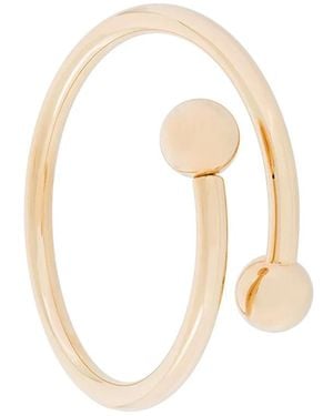 JW Anderson Barbell Bangle - Metallic