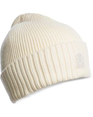 Parajumpers Ribbed-Knit Beanie - Natural
