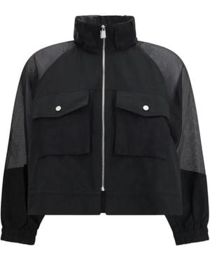 Pinko Chest-Pocket Jacket - Black